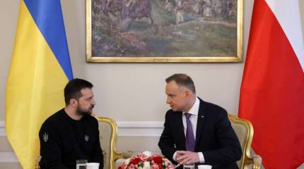 Обозреватель AP: Польский президент на пресс-конференции с Зеленским не упустил возможности напомнить о бандеровцах