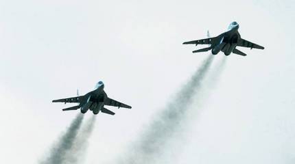 Самолеты МиГ-29СМТ вернулись в Астраханскую область из Сирии