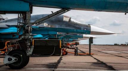 На Купянском направлении российская авиация разрушила три переправы через реку Оскол