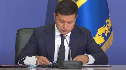 «Ввести в действие решение СНБО Украины»: Зеленский подписал указ о национализации «Мотор Сич»