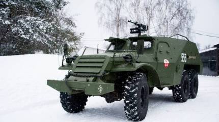 Настоящий боевой автобус. БТР-152