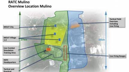 Новый центр боевой подготовки в Мулино