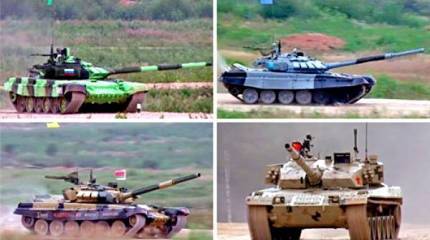 Самый-самый. Танковый биатлон