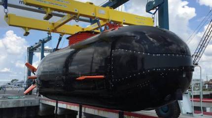Боевые пловцы ССО ВС США получили первый подводный транспортировщик