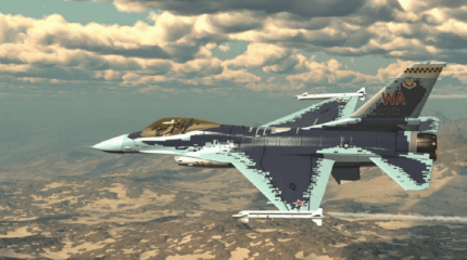 Истребитель F-16C 64-й эскадрильи США перекрасят под российский Су-57