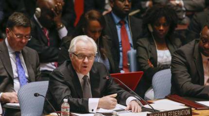 Чуркин: США взяли на себя роль подстрекателей в конфликте на Донбассе