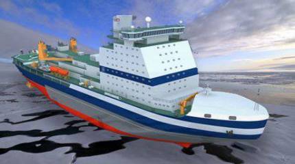 Началось строительство российского атомного ледокола нового поколения