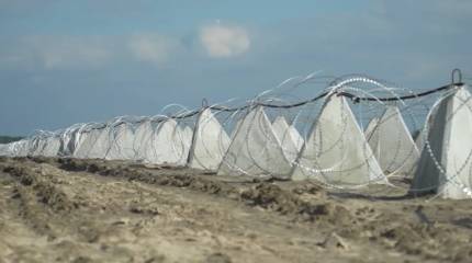 С начала года Польша возвела лишь один километр укреплений на восточной границе