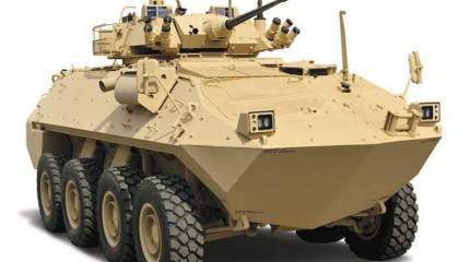 Модернизация бронемашин LAV II - Double-V Hull