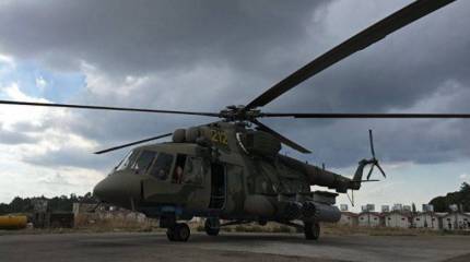 В Сирии обстрелян российский МИ-8, доставлявший гуманитарный груз в Хаму