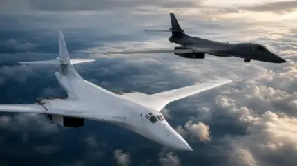 Дуэль ракетоносцев: «Белый лебедь» Ту-160М разгромил B-1B Lancer из США