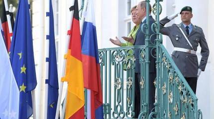 Летний вечер в Мезеберге. Переговоры Путина и Меркель состоялись