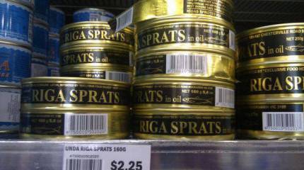 РФ ввела запрет на ввоз латвийских рыбных консервов