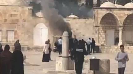 Террористическая акция на Храмовой горе в Иерусалиме