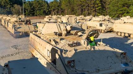 На базе армии США в Германии завершили обучение на БМП Bradley более 600 военнослужащих ВСУ