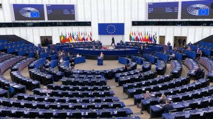 Каллас выступала по теме Украины перед пустым залом Европарламента