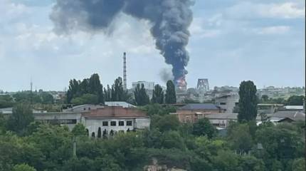 Прилётов не было: в Киевской области по неизвестным причинам загорелась Белоцерковская ТЭЦ