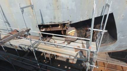 В Балтийске назвали сроки возвращения в строй БДК «Оленегорский горняк»