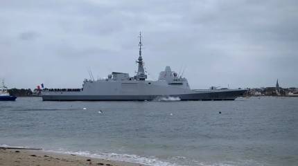 ВМС Франции усиливают своё присутствие в Красном море оснащенным системами ПВО фрегатом «Эльзас»