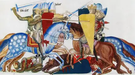 Войны, воины, их оружие и доспехи эпохи Средних веков