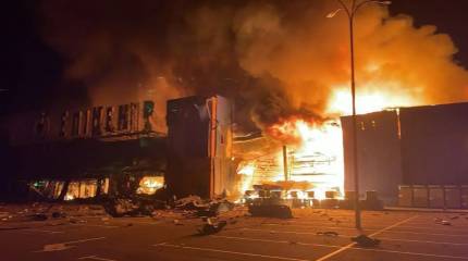 Уничтожение логистики ВСУ: после прилёта «Гераней» горят склады под Киевом