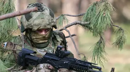 Показаны снятые от первого лица эффектные кадры штурма ВС РФ блиндажа ВСУ