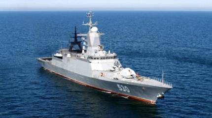 Корвет «Совершенный» выполнил первые артиллерийские стрельбы