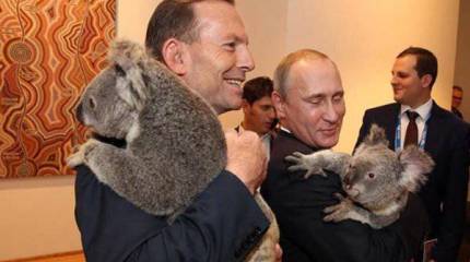 Неожиданный поворот: Тони Эбботт заявил, что был очень рад выразить уважение Владимиру Путину