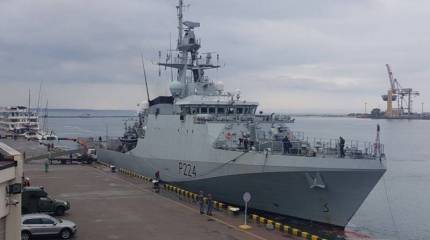 «Будет контролировать обстановку»: Британский патрульный корабль OPV «Trent» (Р224) зашёл в порт Одессы