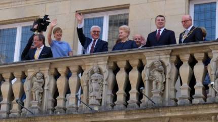 Форпост Евросоюза. Немецкая награда для прибалтийского трио