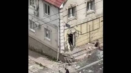 В центре Луганска рядом с открывающейся выставкой об операции «Поток» прогремел взрыв