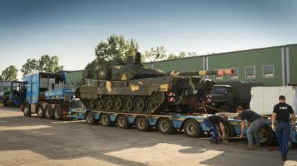 Венгрия получила два очередных танка Leopard 2A7HU в рамках перевооружения с советских Т-72М