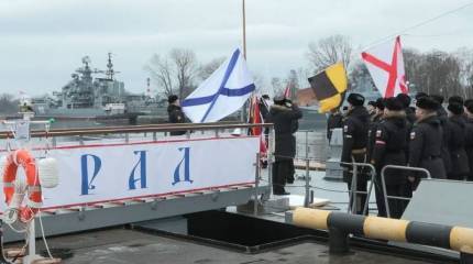 Малый ракетный корабль «Град» проекта 21631 «Буян-М» и корабль ПМО «Анатолий Шлемов» проекта 12700 «Александрит» пополнили состав флота