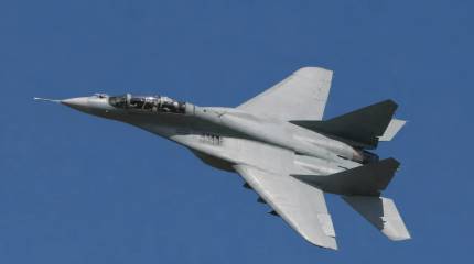 Под Одессой засняли погоню украинского МиГ-29 за беспилотником «Герань»