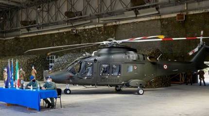 Итальянская армия получила первый учебно-тренировочный вертолёт AW169