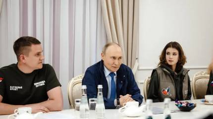 «Хинштейн тоже хочет побольше»: Путин шуткой ответил на предложение главы Глушковского района Курской области сделать Сумы российским городом