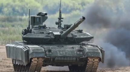 Опубликованы снятые изнутри танка Т-90М кадры попадания «Джавелина» в боевую машину ВС РФ