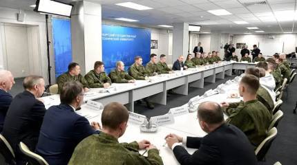 Президент РФ рассказал о продвижении российских войск на Соледарском участке фронта