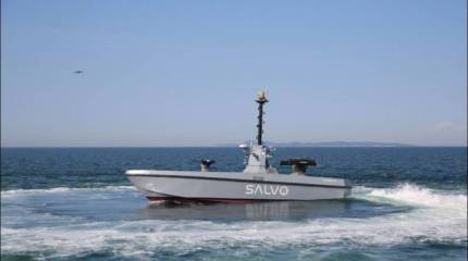 Турция испытала новый беспилотный военный катер SALVO