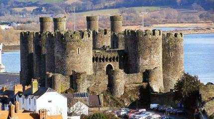 Замок Конви – королевский замок из «железного кольца» Эдуарда I.