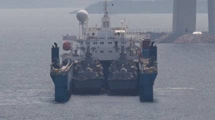 Отправка во Вьетнам "Светляков" из Владивостока