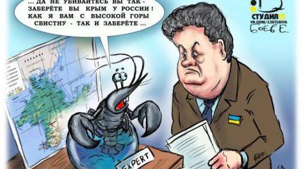 Ехидные комментарии. Петро урок выучил, но какова будет оценка? (По интервью Порошенко каналу «Евроньюс»)