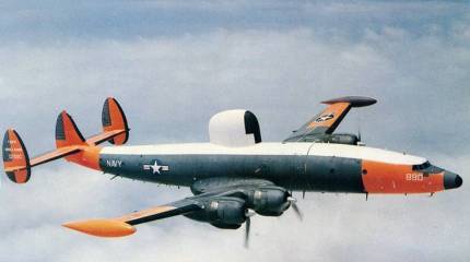 Cамолёт ДРЛО EC-121 Warning Star