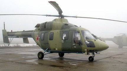 Курсанты практикуются на "Ансат-У"