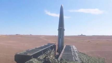 Российские ОТРК «Искандер» нанесли удары по позициям ВСУ на Донбассе