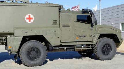 Подразделения Центрального военного округа получили новые бронемашины «Тайфун» и «Линза»