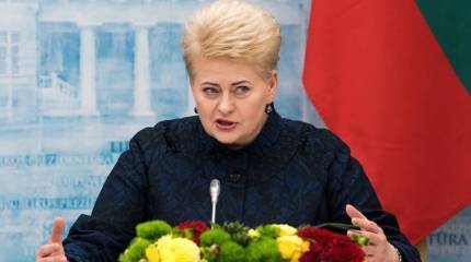 Грибаускайте заявила о возможной высылке российских дипломатов