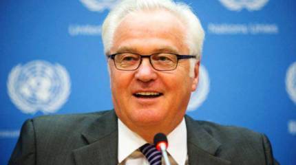 Чуркин на заседании Совбеза ООН подшутил над коллегой из Украины, выбравшим для общения английский язык