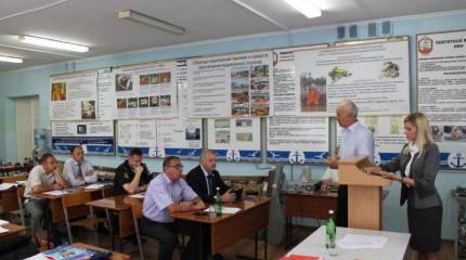 Учебно-методический сбор в Новороссийской морской школе