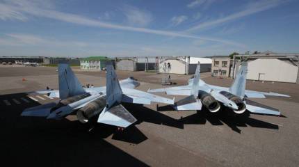 ВВС РФ получили партию многофункциональных истребителей Су-35С